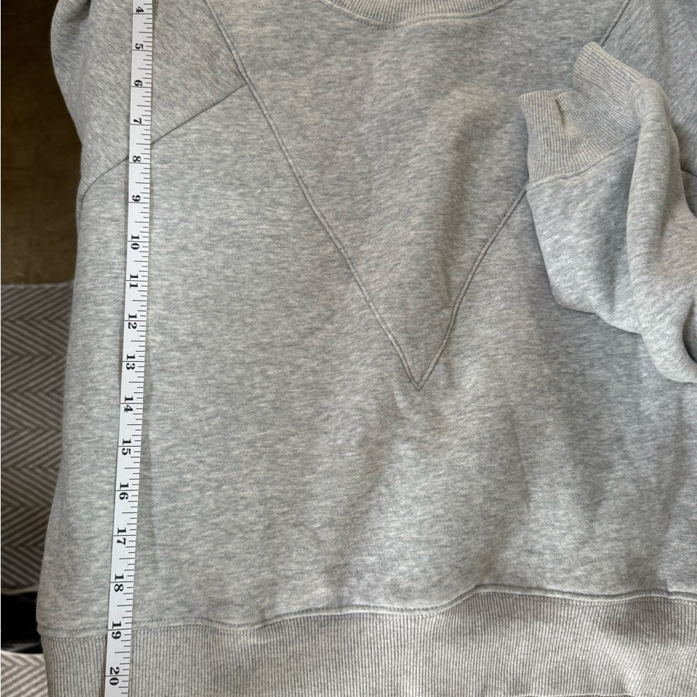 all:row Light Gray Crew Sweatshirt - Picture 5 of 7